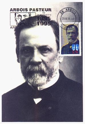 Carte-maximum : Louis Pasteur (23 k)